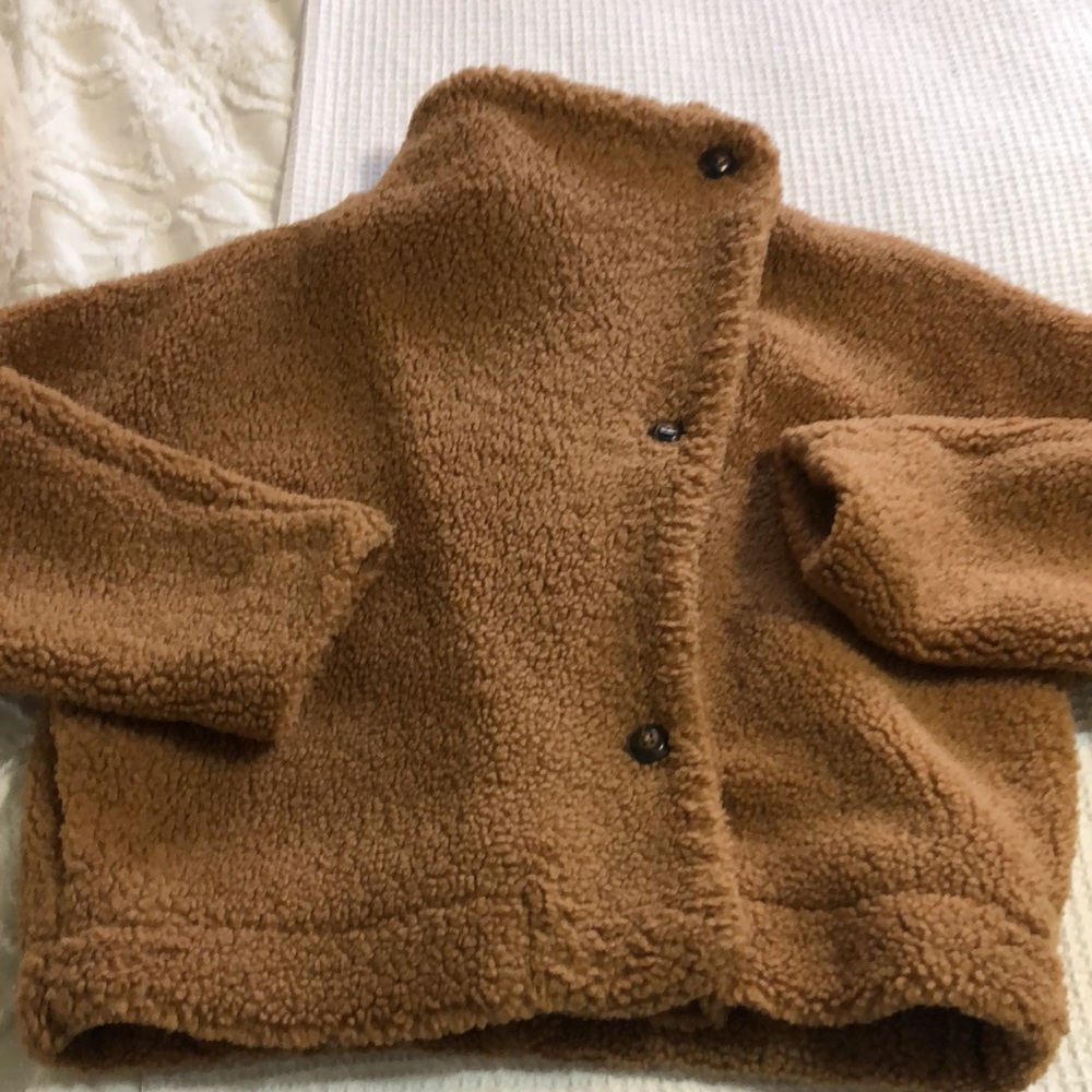 Free People Sherpa Jacket - Picture 2 of 6